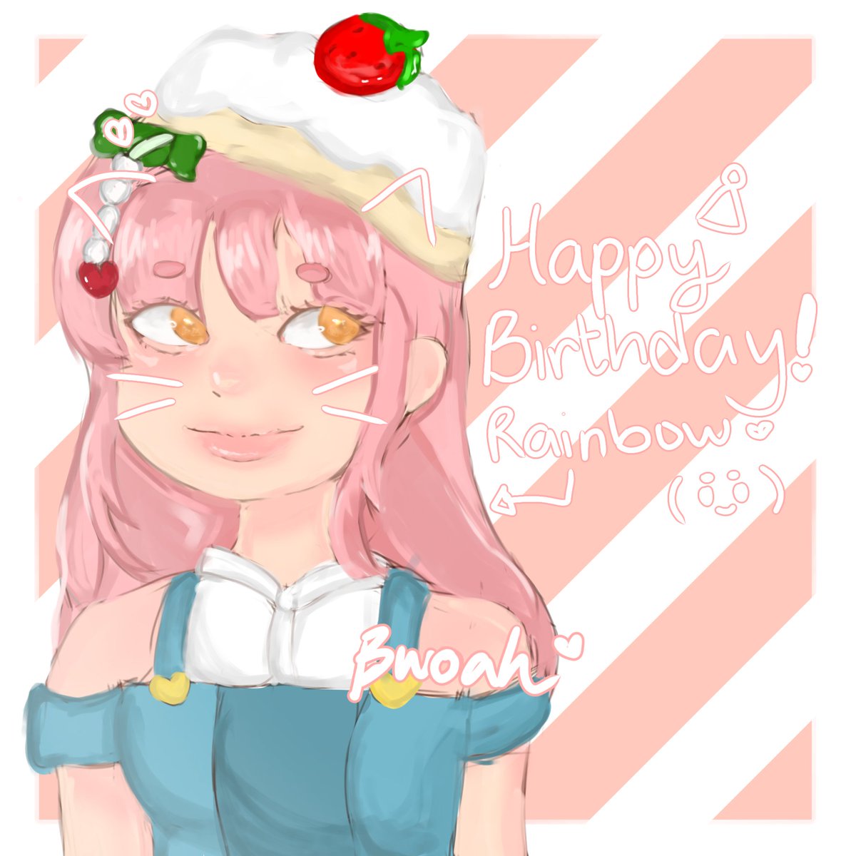 __bwoah's tweet photo. Happy Birthday Betty!!
Here's an art I did for you:)
This took 3 hours and it's almost 2am help😭🫶
@ItsFunneh @GoldenGlare_ @DraconiteDragon @Lunar3clispe @RainbowsYT @KREWxKF 
#krewreacts #itsfunneh #rainbowsyt #rainbow
#krew #krewfam #krewedit #krewdistrict  #krewfanart https://t.co/ry3ARdhWXi