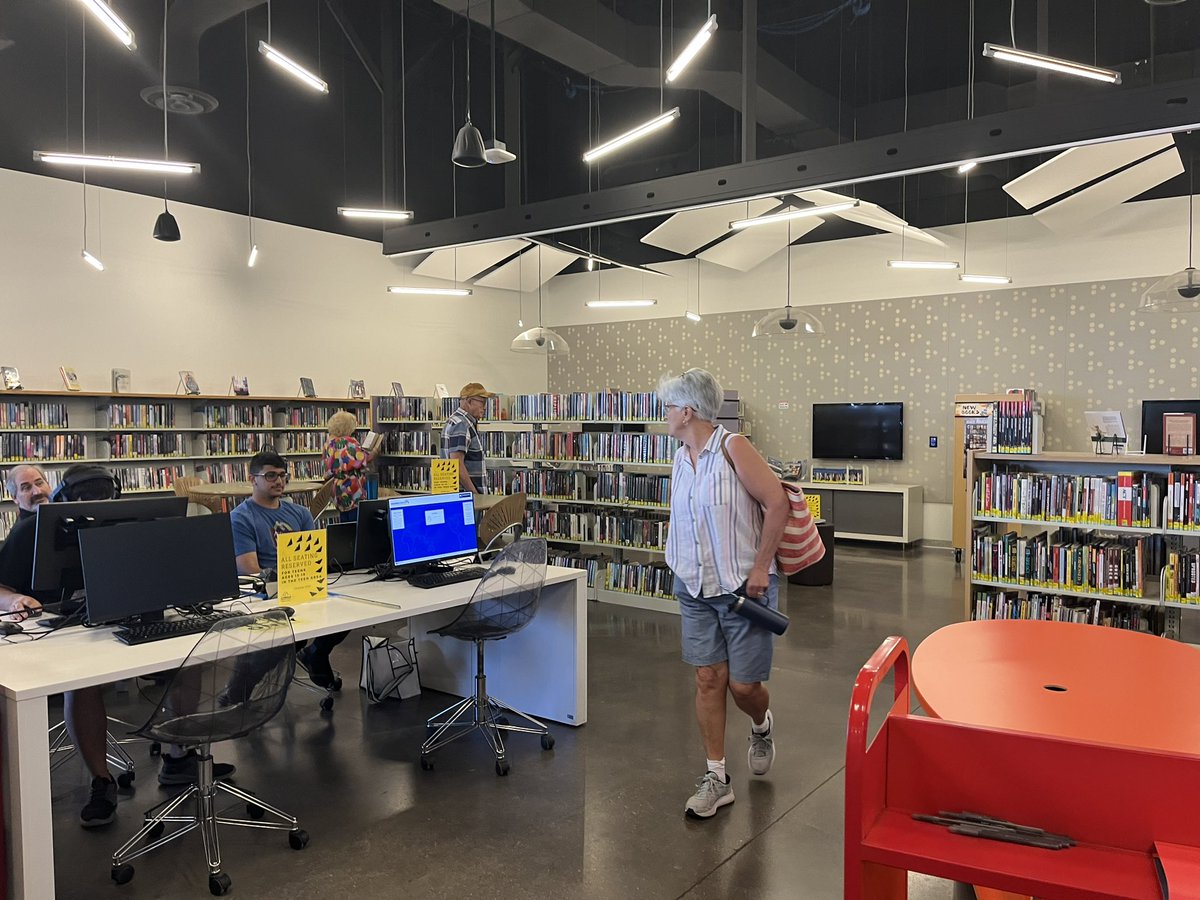 Miriam2626's tweet photo. This lady who was with Dianne was pulling graphic novels from the teen section, when she was offended I took her photo and threatened to have me arrested. Turns out she didn’t have a library card! https://t.co/dL6LZ0NpH8