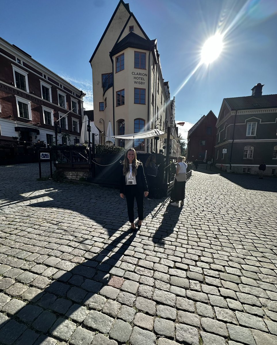 NicoleKus7's tweet photo. Such an honor to be able to attend and present at the International Fetal Medicine and Surgery Society in Sweden. I had a blast learning from the top fetal specialists in the field and experiencing the beautiful Visby! #IFMSS2023 #fetalsurgery https://t.co/NvUS0IUi22