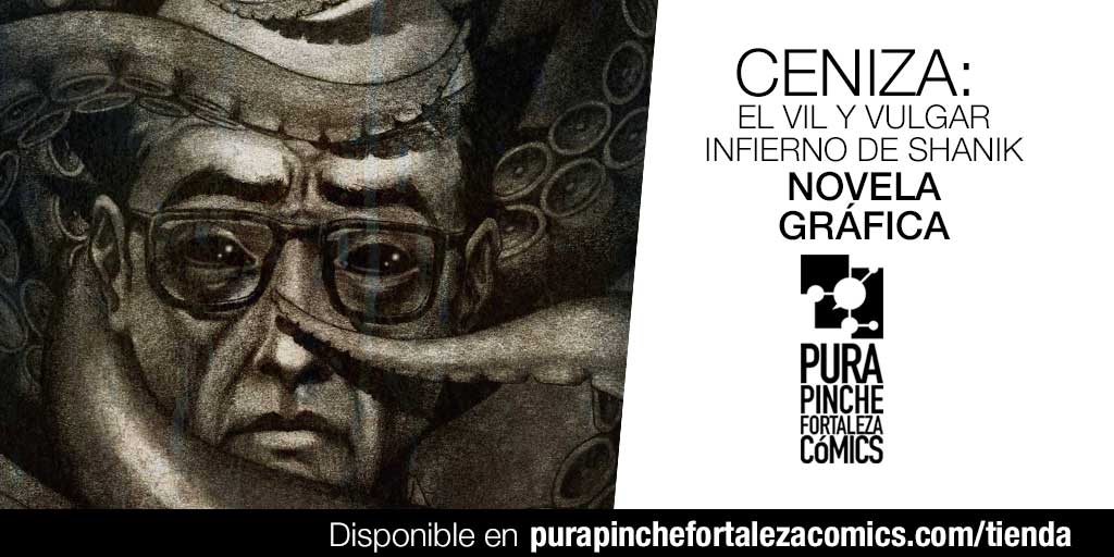 😈La novela gráfica CENIZA: EL VIL Y VULGAR INFIERNO DE SHANIK de <a href="/HerettoDos/">Heretto Dos</a> está disponible en nuestra tienda online: bit.ly/3hkUGc8

#CómicMexicano #NovelaGráfica