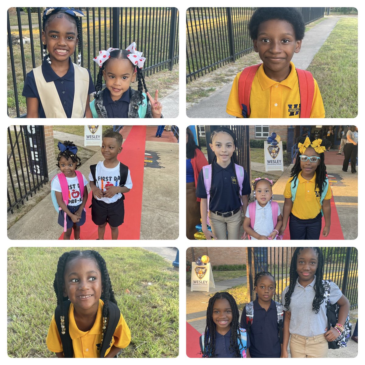 WesleyES_HISD's tweet photo. We’re off to an amazing school year having our scholars back on campus. An amazing staff, amazing leadership and our awesome scholars, this is how we do it the Wesley Way! ✨🎊🎉
#WesleyElementary #HoustonISD #HISDNorth https://t.co/TBz2zfjdTi