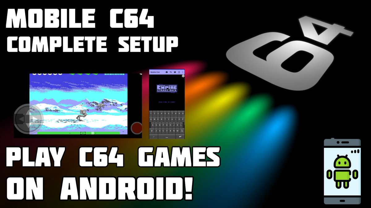 justjamie1983's tweet photo. For those looking to play C64 on Android. I have found a fairly good emulator "Mobile C64" and produced a full setup guide in using it. Please feel free to share and enjoy ๐
https://t.co/3CWJAo9900
#mobilec64 #C64 #commodore64 #android #emulator #c64emulator #justjamie1983 https://t.co/0XjJ31XiZZ