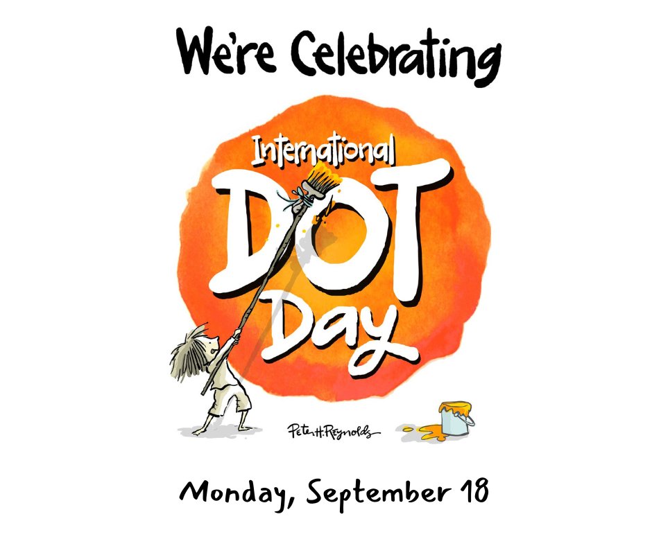 Seguin ISD will celebrate International Dot Day on September 18. International Dot Day, a global celebration of creativity, courage and collaboration, began when teacher Terry Shay introduced his classroom to Peter H. Reynolds’ book The Dot on September 15, 2009.