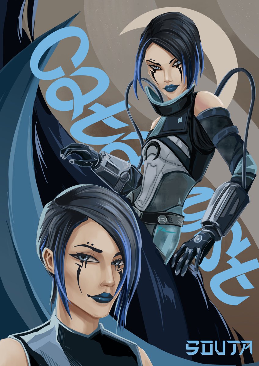 #ApexLegends #Catalyst #ApexLegendsFanart
