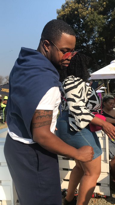 Had an amazing one at Ekuruleni pride 🙆🏾&zwj;♂️🙆🏾&zwj;♂️🙆🏾&zwj;♂️🙆🏾&zwj;♂️ https://t.co/e9Fib1kRyl