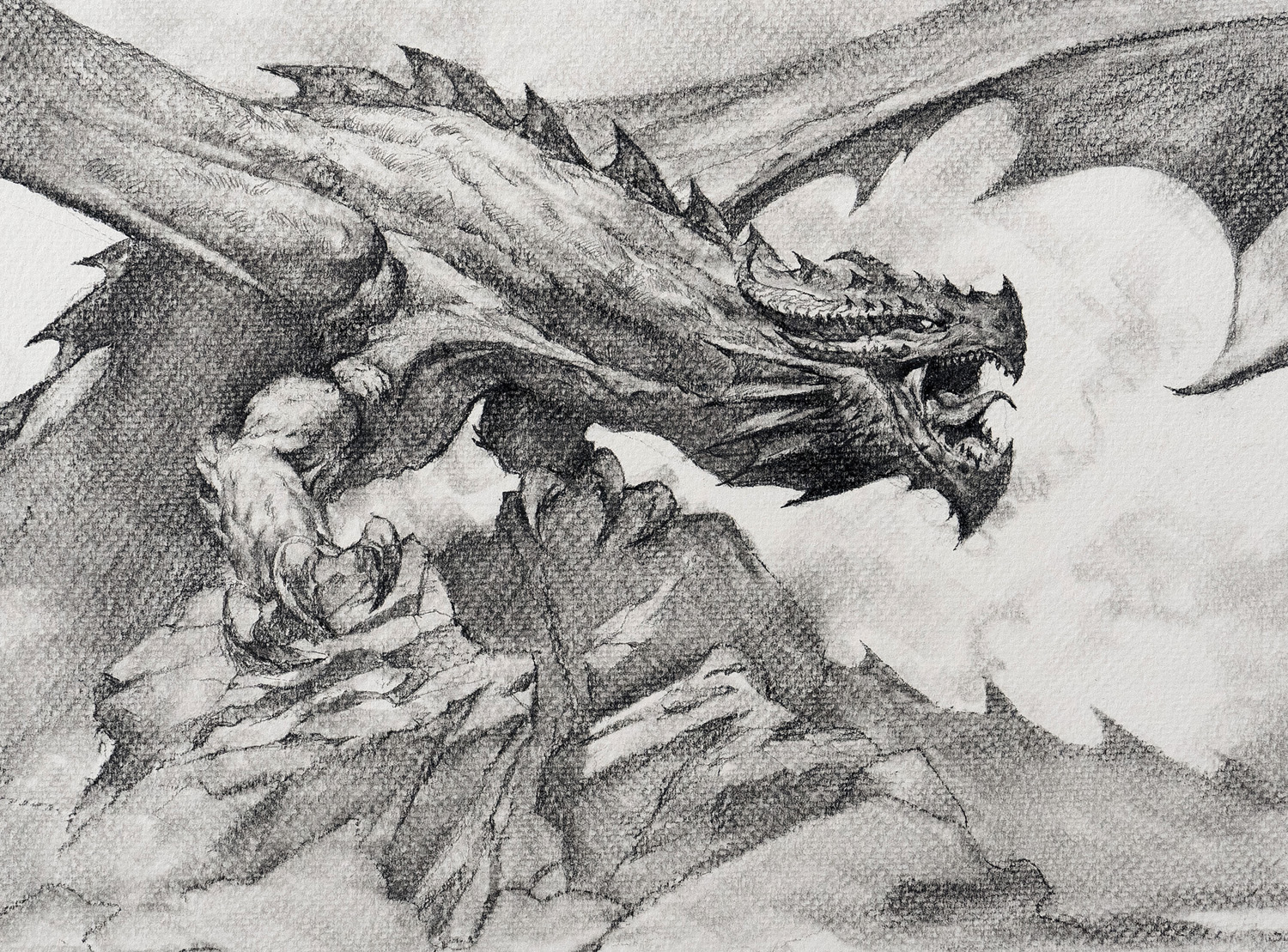 Epic Dragon Drawings Dragon Drawings Vector Images (over 39,000)