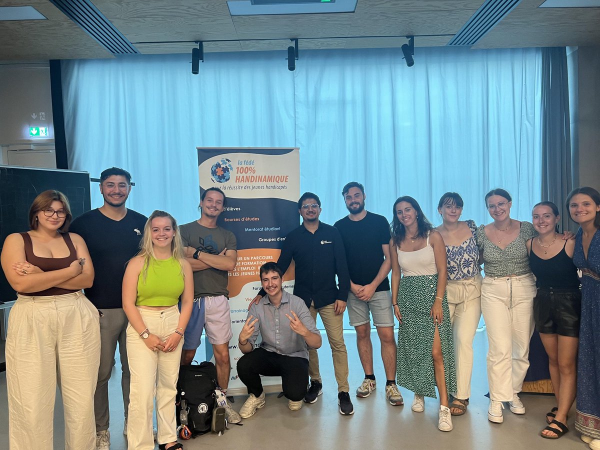 #UEHandinamique | De riches échanges sur l'inclusion des personnes en situation de #Handicap

Au programme : 
🔸️Commissions au sein de la fédération 
🔸️Forma événements #inclusifs 
🔸️Travail sur un #plaidoyer #européen 

Merci à la fédé <a href="/100Handinamique/">100% Handinamique</a> pour leur travail !