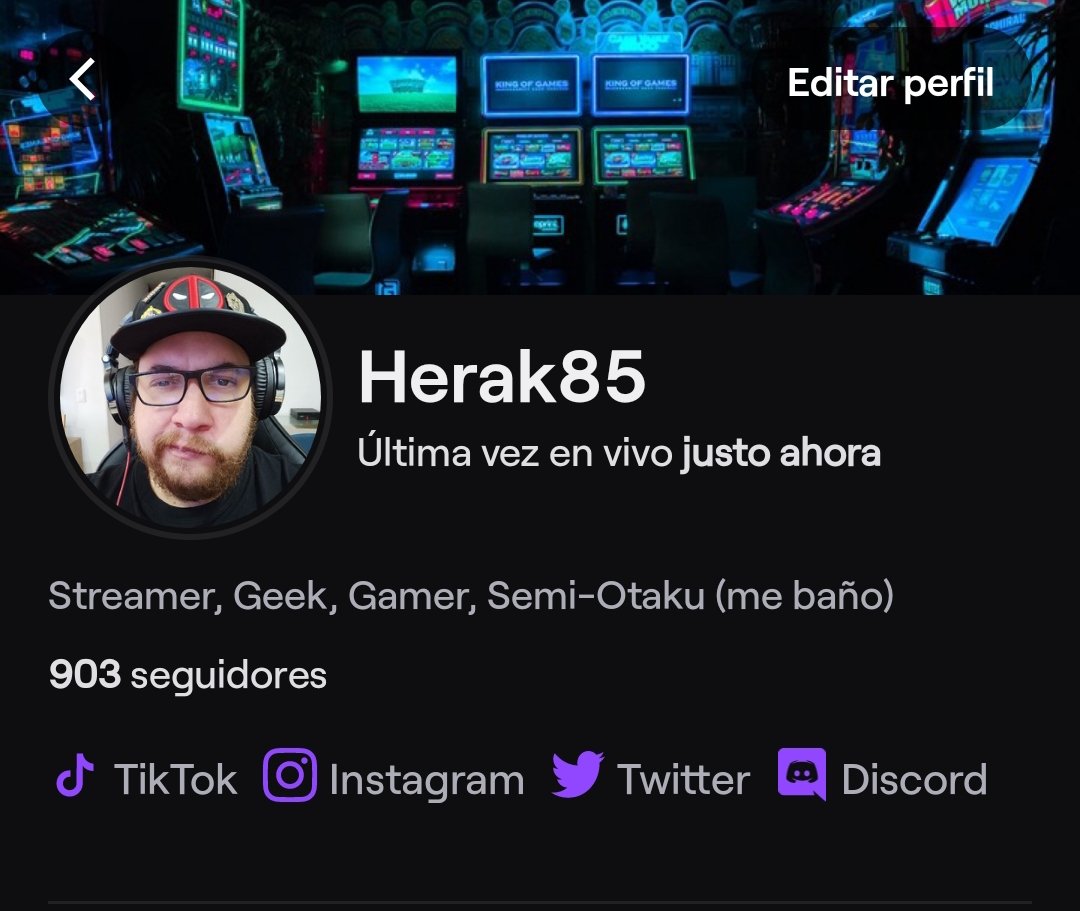 Herak_85's tweet photo. Cada día más cerca de los mil seguidores en #twitch con trabajo con #amor... 
Gracias a todos se les quiere... https://t.co/7sl1mjYlyj