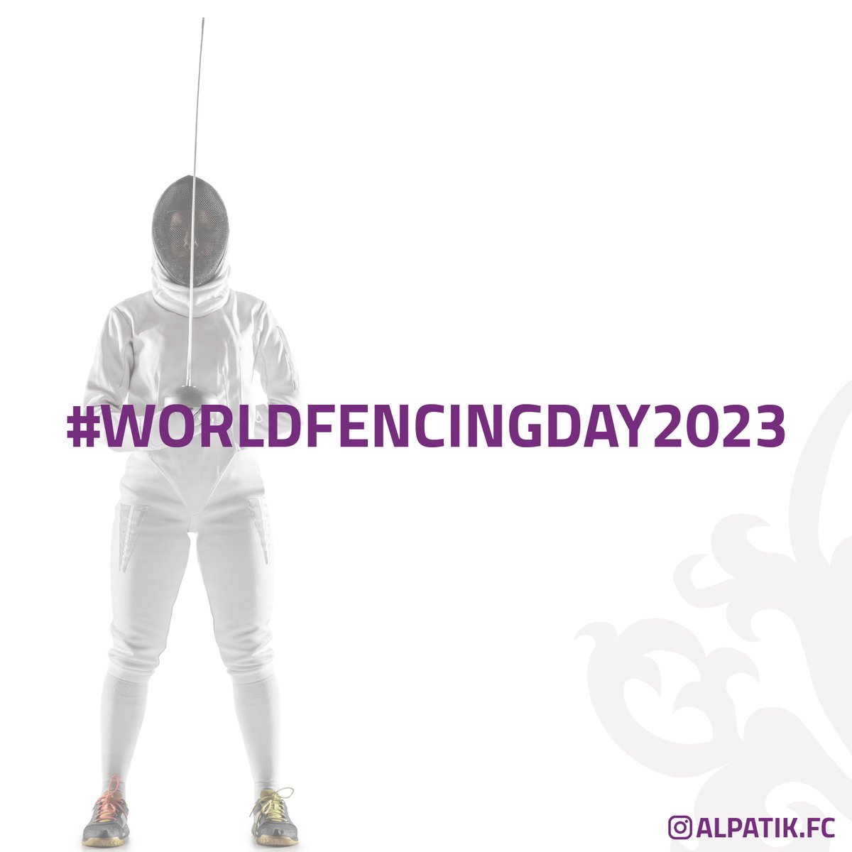 AlpatikFC's tweet photo. يوم مبارزة سعيد لكل المبارزين والمبارزات في أنحاء العالم🤺💜
Happy #worldfencingday to all fencers around the world https://t.co/GOGqhWNOWH