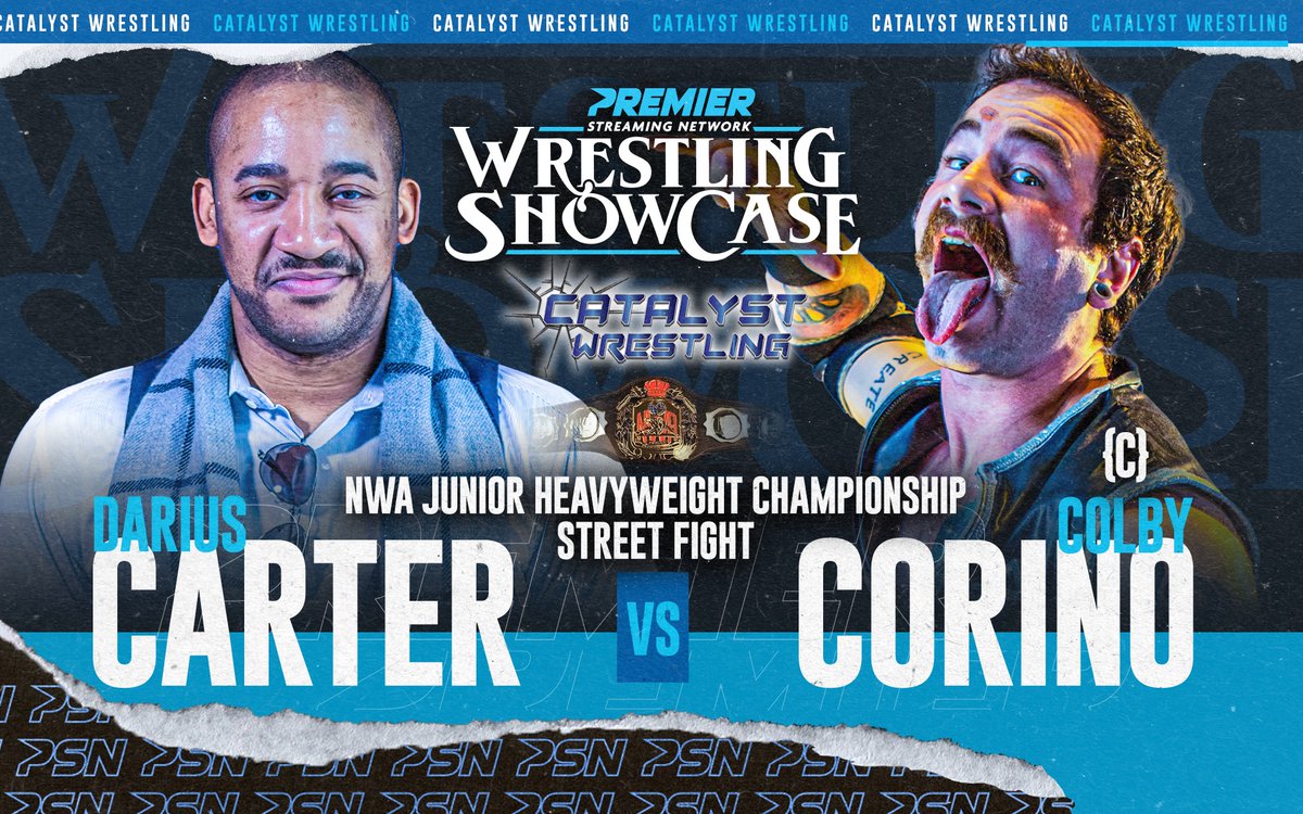 MrDariusCarter's tweet photo. π₯ TONIGHT π₯
First,
@WOWPROWRESTLING #KONY2O23
π 7pm
I bring #TheIconRun to Staten Island for an Intergender Tag Match w/ @ZaydaSteel!
Then,
@WatchOnPremier's 2023 @WrestShowcase
π 8pm
I challenge @ColbyCorino for the @NWA Jr. Heavyweight Title in a STREET FIGHT!
MY time. https://t.co/KUiUQarKZD