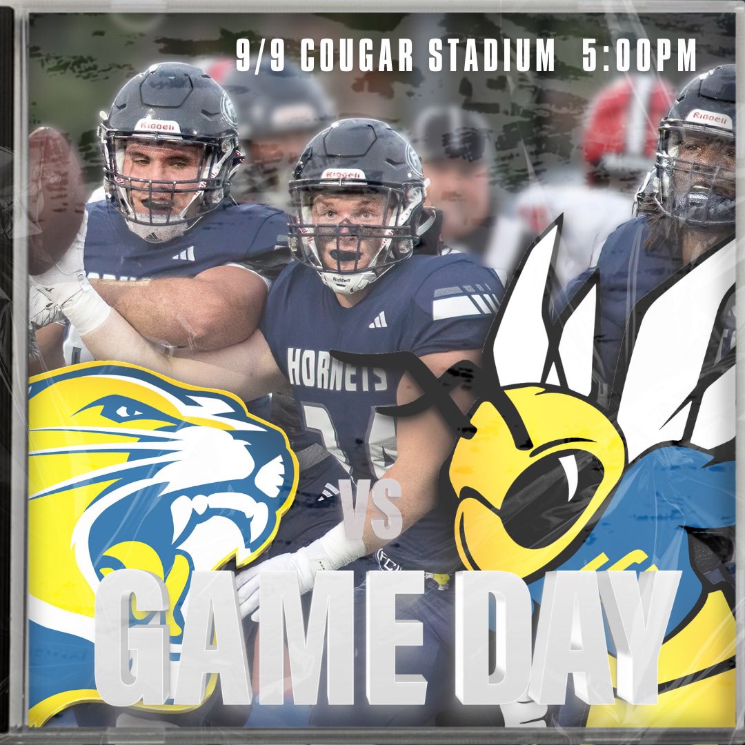 𝑮𝑨𝑴𝑬 𝑫𝑨𝒀

🏈: FC at COC
🗓️: September 9, 2023
📍: Cougar Stadium
⏰: 5:00 pm
📺: youtube.com/live/_FOcJNBhY…
📷: Jim McCormack
📱: <a href="/CoachCam_14/">Coach Cam</a>