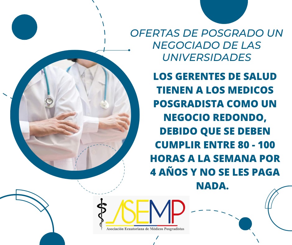 asempecuador's tweet photo. Los Postgradistas a Nivel Nacional exigimos respeto y reconocimiento por nuestro trabajo
Basta de abuso
#LeydePosgrado #PosgradistasSinSueldo #PosgradistasSinSeguridadSocial #PosgradistaSinBecas #MinisterioDeSaludPublica #MinisterioDelTrabajo #ConsejoDeEducaciónSuperior

ASEMP https://t.co/h7J5luFDgm