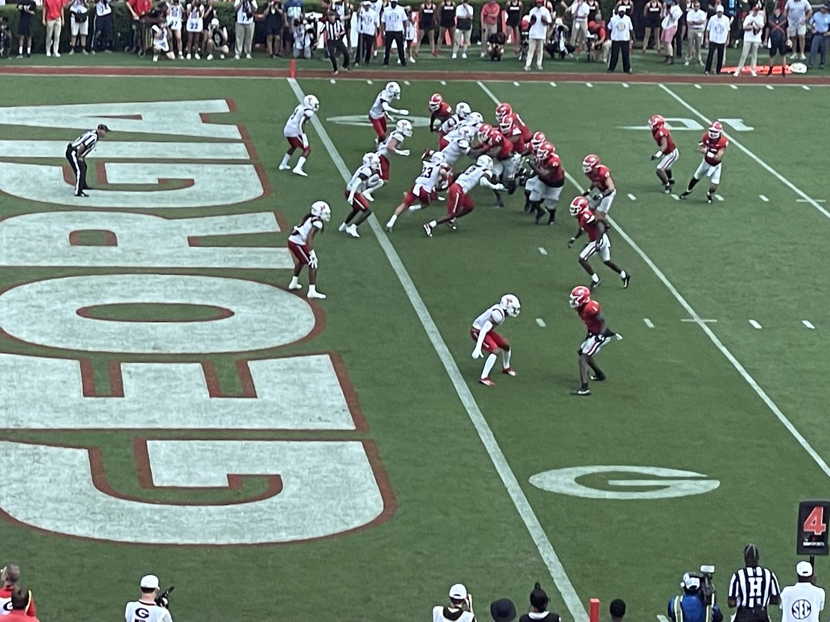 chrishildreth's tweet image. Game 2 #godawgs