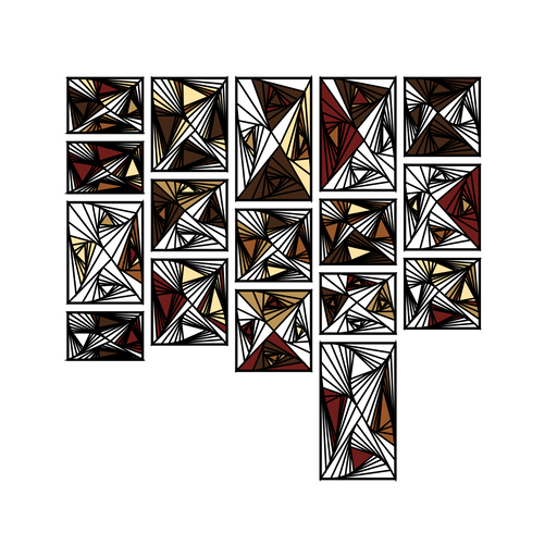 Polygonal Illusions #1 has been collected by @evolvingtez🙏🙏🙏 🔗fxhash.xyz/gentk/FX1-1069… #tezos #genart #p5js #creativecoding