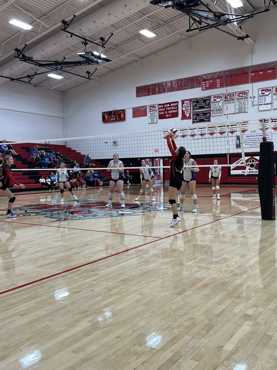 NF JV def PORTA 25-20; 23-25; 15-12. 
Waughtel with 10 points, 3 aces, 4 kills; <a href="/molliecornell14/">Mollie Cornell</a> 12 digs; <a href="/GuppyMorgyn/">Morgyn Guppy</a> 5 kills. #letsgocats #4tevalley #nfwildcats <a href="/ErinTasker13/">Erin Tasker</a> <a href="/FCusd3/">Fulton County CUSD3</a>