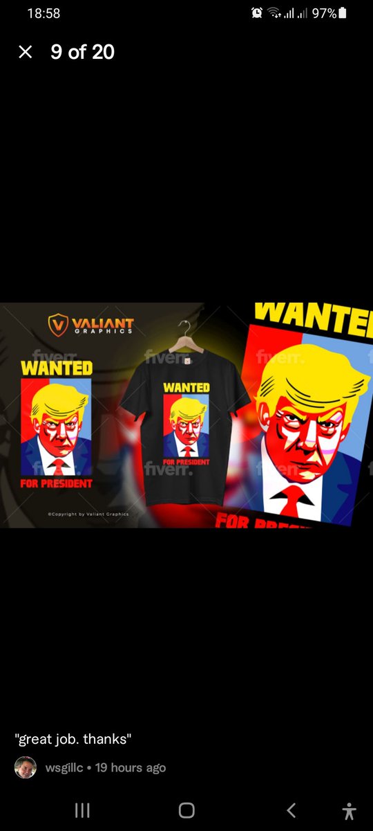 itachi6543's tweet photo. Do amzing cartoon t-shirts for you 
Thanks a lot for visiting fiverr and buying from 💚💚
https://t.co/K5Ccwip1wG https://t.co/GIYTYjb7gH