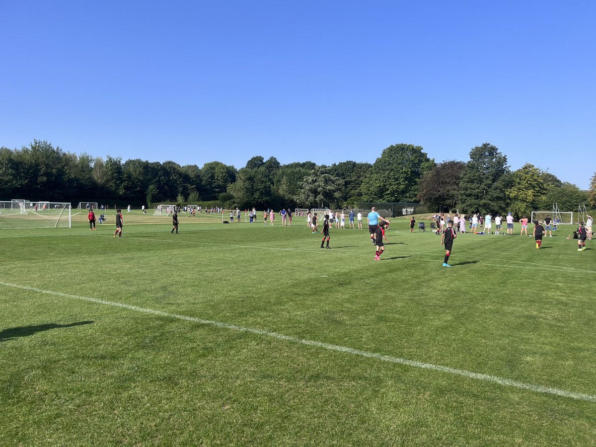 Great Morning of Football for our U11 A&amp;B teams at the Shrewsbury House Festival ☀️ ⚽️