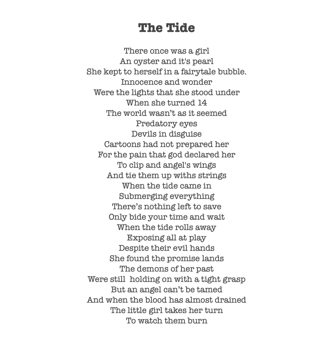 Nathan__Evans__'s tweet photo. Here are the lyrics to 'The Tide' 
Now on Soundcloud: https://t.co/dhQ3oAUHlg https://t.co/v7Hlz8SDMm
