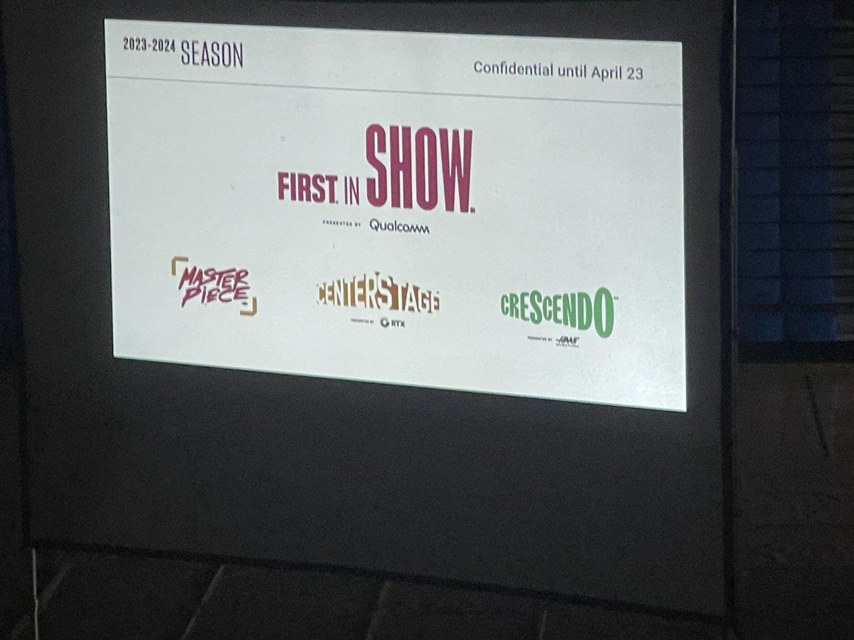 ViennaJ's tweet image. Got to see the unveiling of @FIRSTweets  newest Tech Challenge Field. Let’s just say when “drones” appeared on the screen, some of these kids lost their minds. #robots #STEM