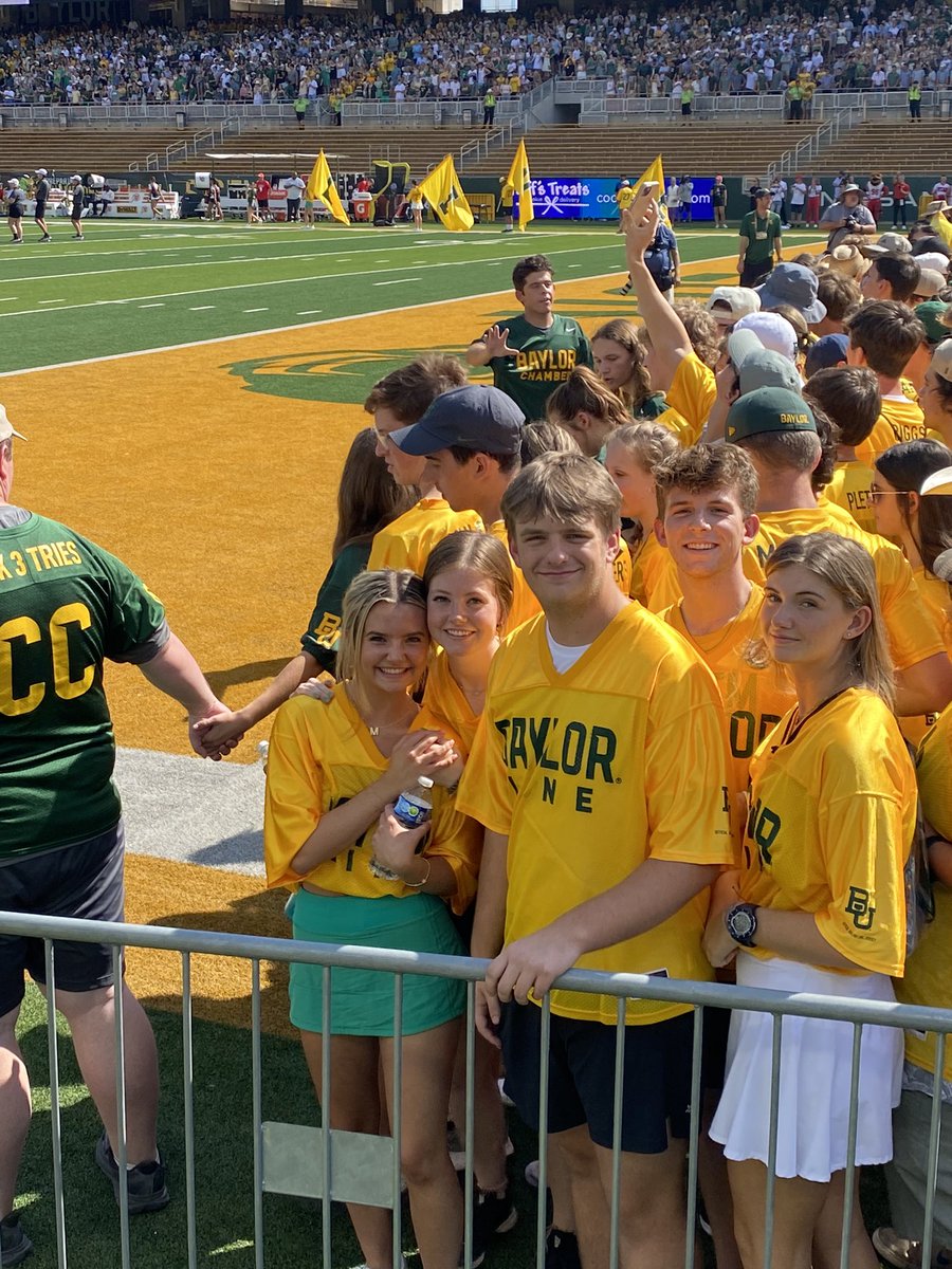 #sicem Baylor Line