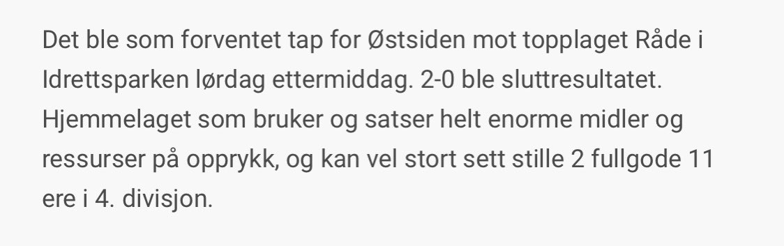 og den kommer fra Øssia faktisk😂😂