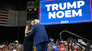 realDonaldPepe's tweet photo. Bullish on @KristiNoem's endorsement of @realDonaldTrump. 

Noem is based:
- First female governor of South Dakota
- Refused to issue state mask mandate
- Vetoed crypto regulation bill, stating SD  "should not open the door to a potential future overreach by the federal government."

How's that for your "Miss Magaverse" competition @magatrumpeth? Would consider @LauraLoomer as well, or did you just want more cringe bikini pics?

#MakePepesBasedAgain #Donpepe2024 #realTrumpsupporters

https://t.co/i4UIVa0BuY