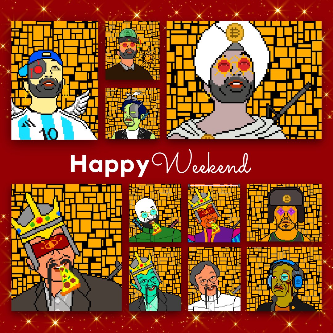 satoshixclub's tweet photo. 🫶🫶🫶 Wishing you a happy weekend! Next week promises to be exciting!  #bitcoin #ordinals #bitmap #pizza #satoshix $bipu #brc20 #tap #provenance https://t.co/umOPmz3BxO