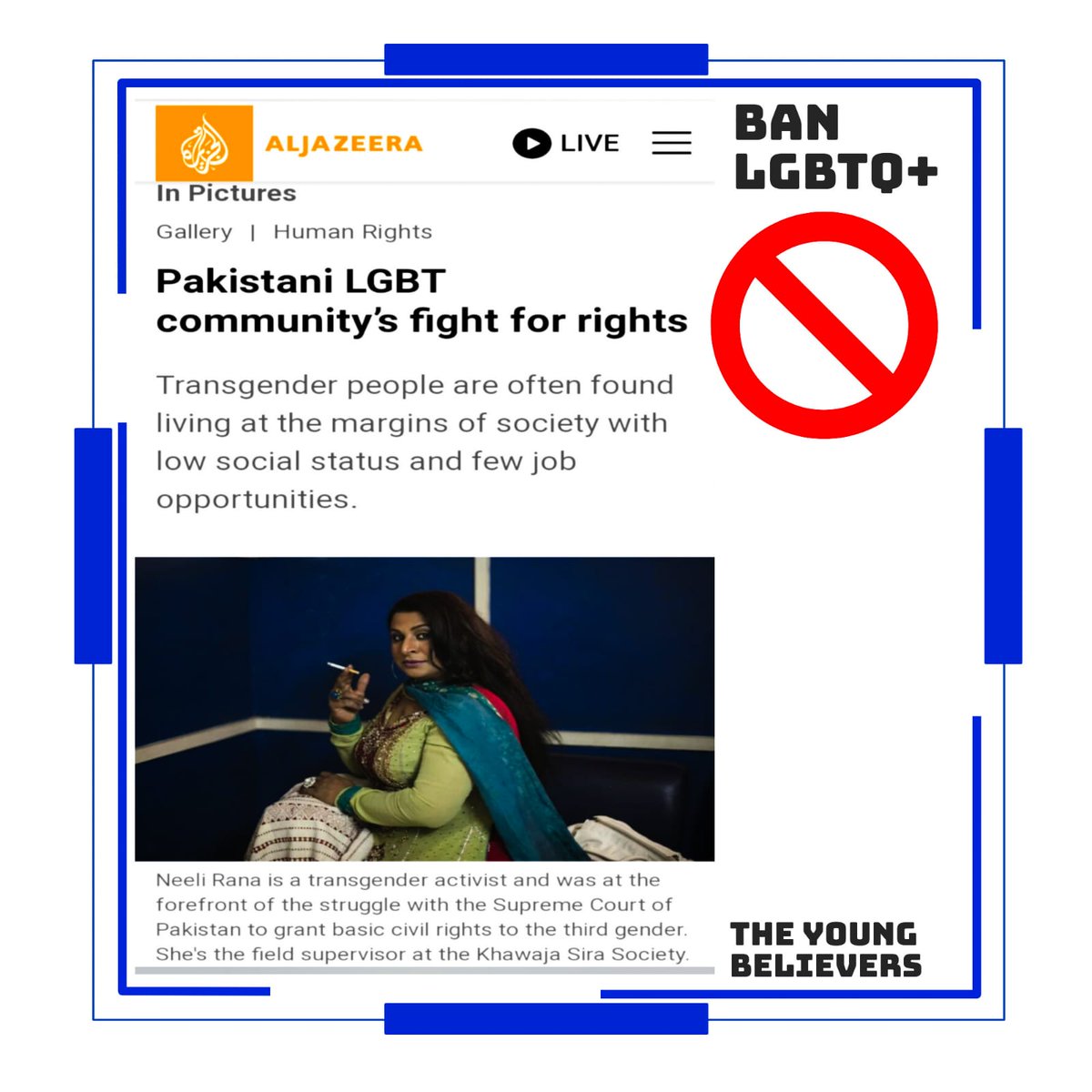 Khadijaraees2's tweet photo. If you want to destroy any nation without war, make adultery or nudity common in the young generation.” — Saladin 
• Raise the Voice of your Truth and defeat the Satanic Obscenity.

#PunishHomosexuals 
#BanLGBTQInPakistan
#HomosexualsAreSinners https://t.co/xXVaJU2DnL