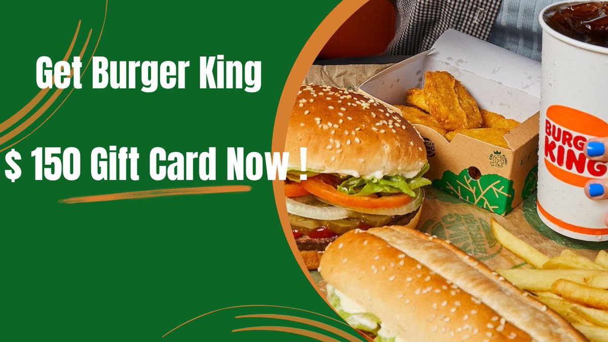 adn_al's tweet image. GET $150 BURGER KING GIFT CARD  NOW ! If you are searching  to get burger king gift card  👉mandarin18324577.brizy.site
#burgerking #giftcards #Giveaways #USA #Code #giveawayUSER #XPremium #ChairmanPTI #UglyGod #Adekunle #Onana #ProtectiveOrder #WeirdBarbie #JeffTeague #TXTPALOOZA