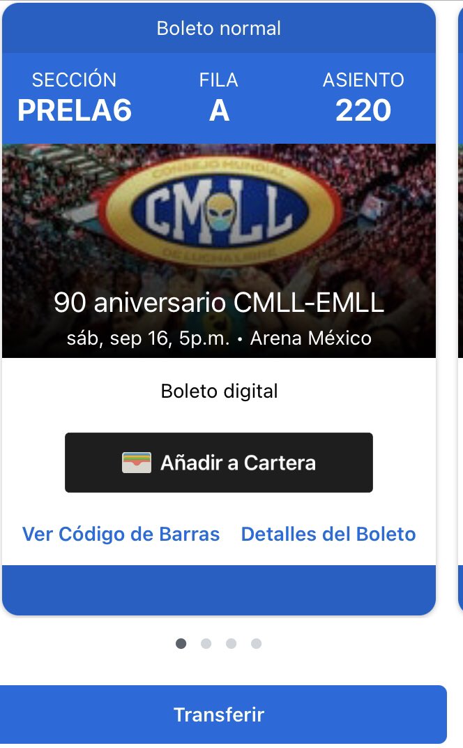 capora13's tweet photo. @Vendo_Boletos @BoletitosVara @SobranBoletos vendo (2) boletos para la función del 90aniversario del CMLL son digitales pero entramos juntos https://t.co/xjafdtnc0q