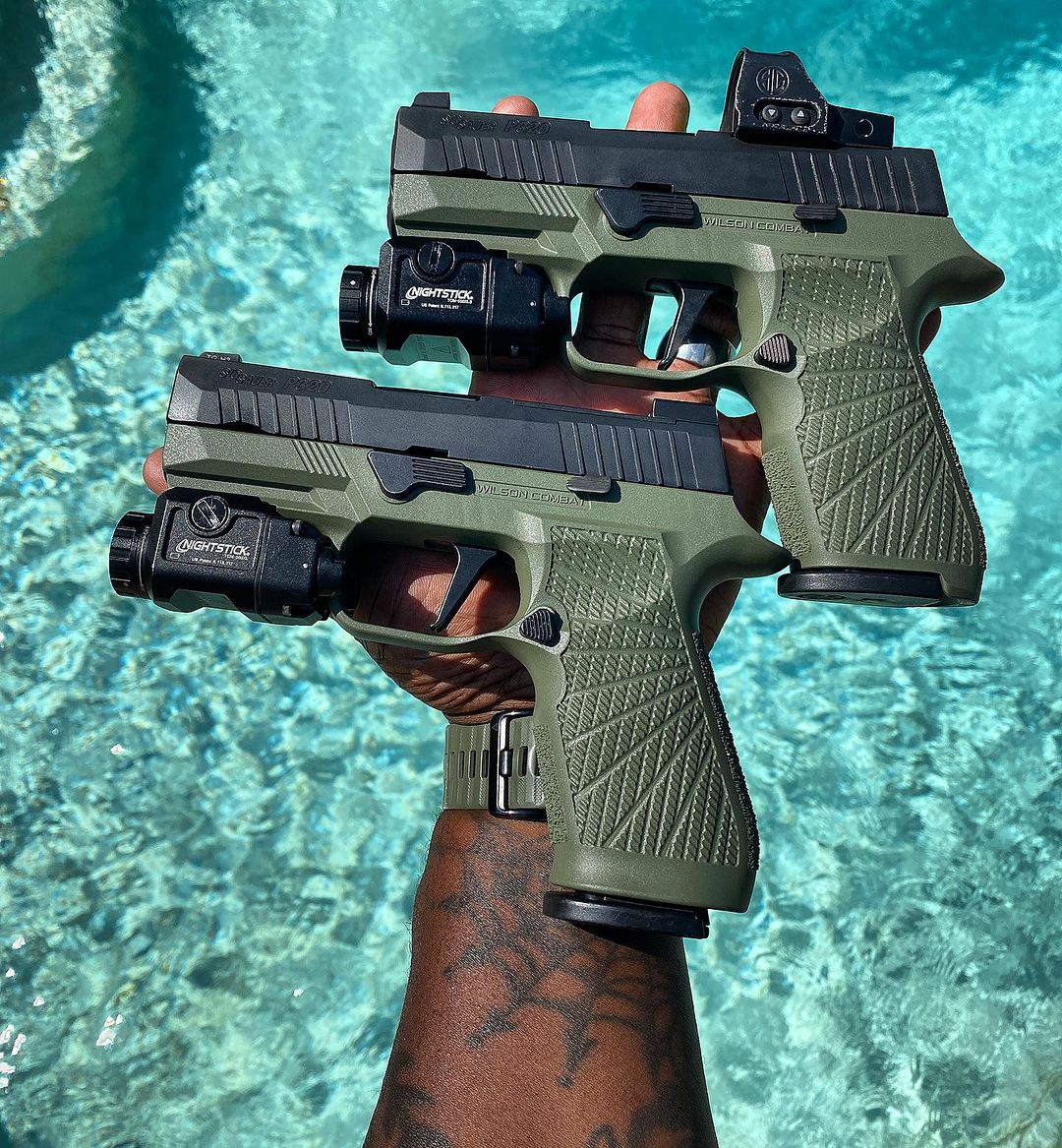 Nightstick's tweet photo. Repost from @onpointdefensegroup
OD Green is always 🔥 🔥 , great photo.
#nightstick #odgreen @sigsauerinc #sigsauer #P320 #sigoptics https://t.co/dtyp4dFNO9