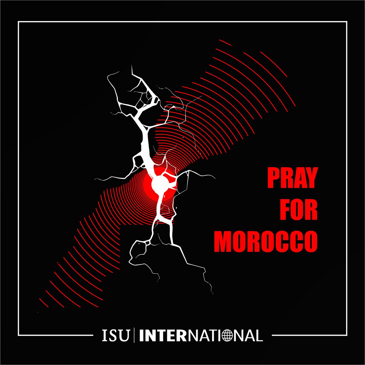 isuintoffice's tweet photo. As a country that experienced the same pain recently, we pray for our brothers and sisters who lost their lives in today's earthquake and wish a speedy recovery to the wounded.

#Morocco 
#Fas https://t.co/axyyJJw023