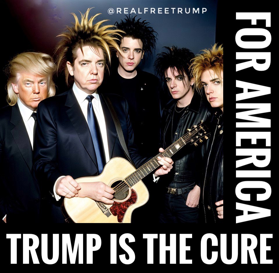 Trump Is The Cure. 

#TrumpIsTheCure

#thecure #freetrump #cure #KTF #TRUMP2024 #Trump2024TheOnlyChoice #Trump2024NowMorethanEver #TrumpArrest #TrumpRally #TRUMPTRAIN #TrumpMugShot #Trump $trump