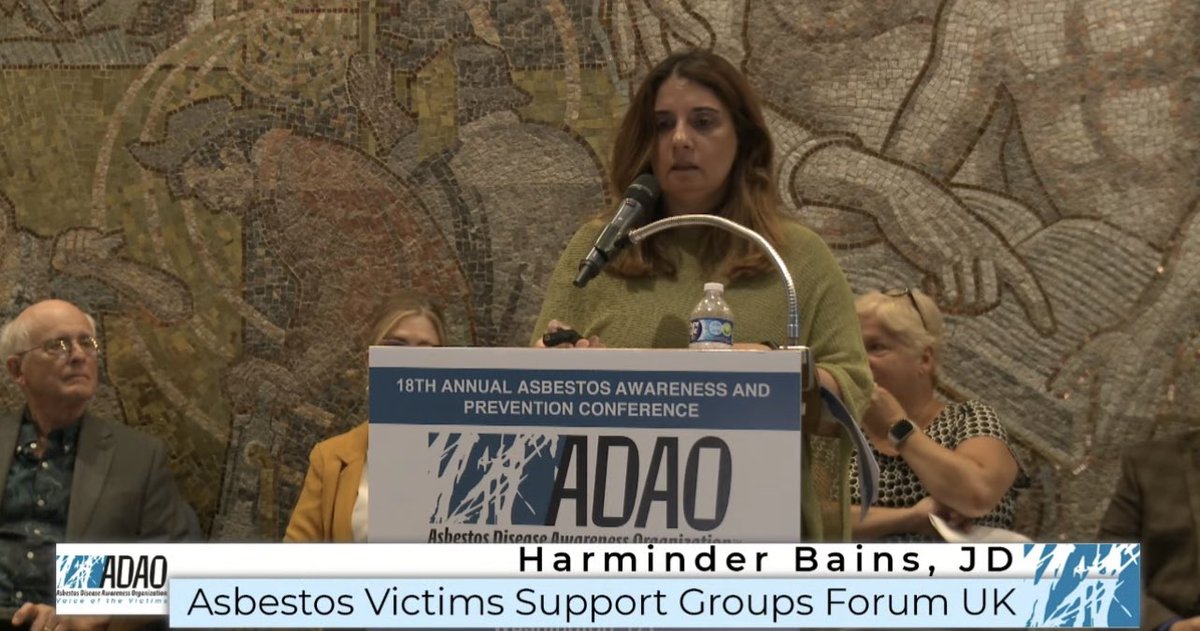 Linda_ADAO's tweet photo. Meet @BainsHarminder, Session VI "From Personal Stories to Legal Battles: The Evolution of #Asbestos Advocacy in a Global Landscape" speaker! #2023AAPC #BanAsbestos #Mesothelioma  https://t.co/V96cvUSYZ3 https://t.co/pOhlB0gu6a