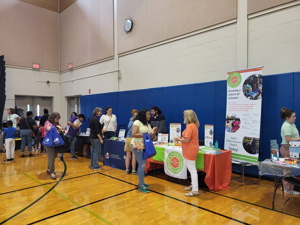 RAAdventures's tweet image. Wonderful energy throughout today's SEPAC Resource Fair! Wonderful to talk with families and providers and explore great ideas! 

4,500 families in #RCSD have a child with a disability. Building a CULTURE of #inclusion is imperative!

#MakeInclusionHappen @missionhealthco