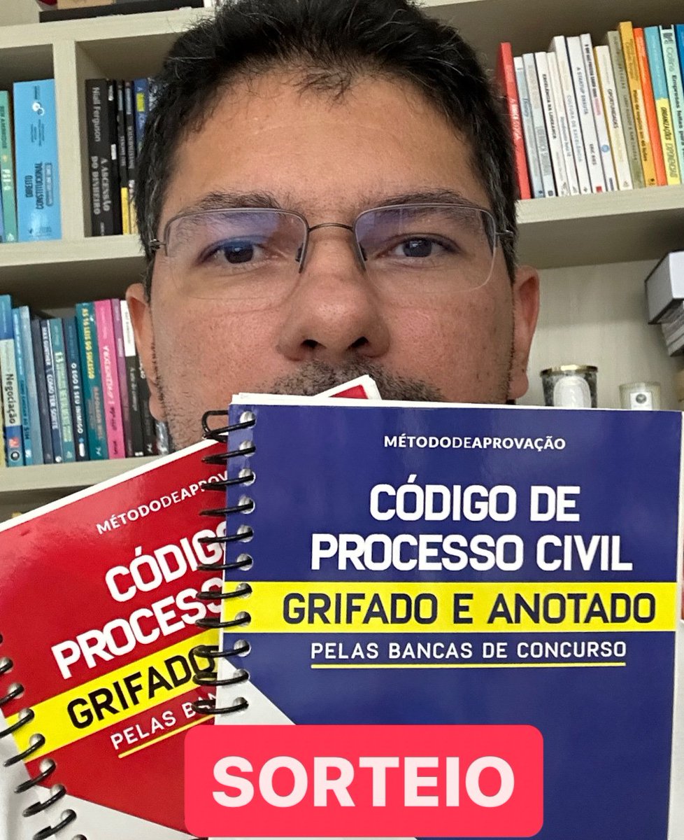 gerson_aragao's tweet photo. ▶SORTEIO RELÂMPAGO! ✴️

📝 CPC E CPP GRIFADOS - LIVROS: 1 CPC e 1 CPP Grifados e Anotados pelas Bancas de Concurso.  

 - Os dois LIVROS serão SORTEADOS para DUAS PESSOAS, AMANHÃ, 10 de SETEMBRO de 2023, às 21h.  

✅Para participar, siga estes passos:  
1- Siga o meu perfil e  
2- Retweet este post       

https://t.co/hjgU7V3fqe 
https://t.co/z7KrRlTWhb 

🤞Não perca essa chance! Participe agora!