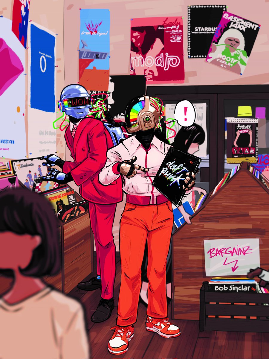 Happy 909 day :) This is my piece for the Daft Punk Anthropology Zine #daftpunk <a href="/DPAnthropology/">Daft Punk: Anthropology Zine (COMPLETE)</a>