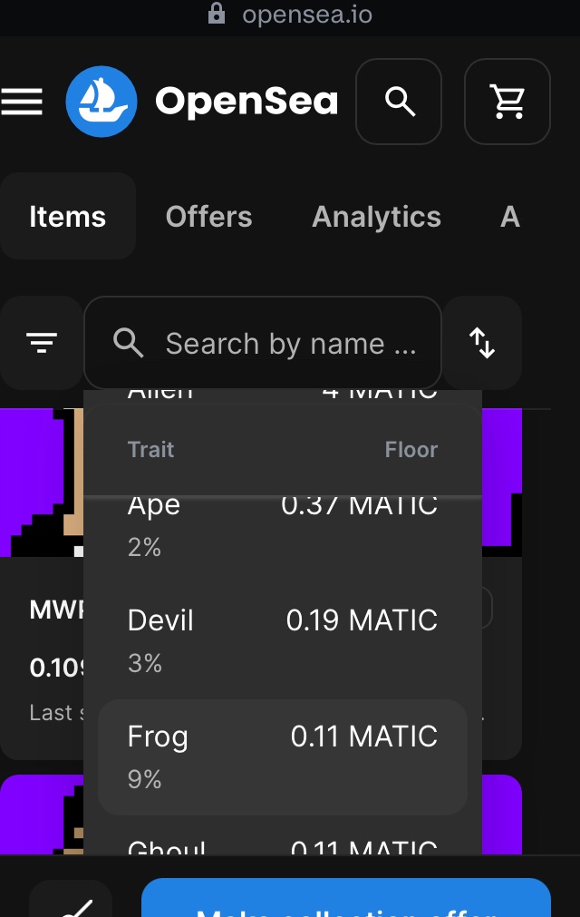 illumignati's tweet photo. Very unique project.
These are kool!
Minimum Wage Poly Punks
(Super cheap transaction fees on polygon)
Only 2 aliens left listed o.0
...
π
πΊ
π
πΈπ¨πΈ
#MWPP
#MinimumWagePolyPunks
#POLYGON
#PolygonNFTs
#pixelart
#alien https://t.co/xDUNIHsLlP