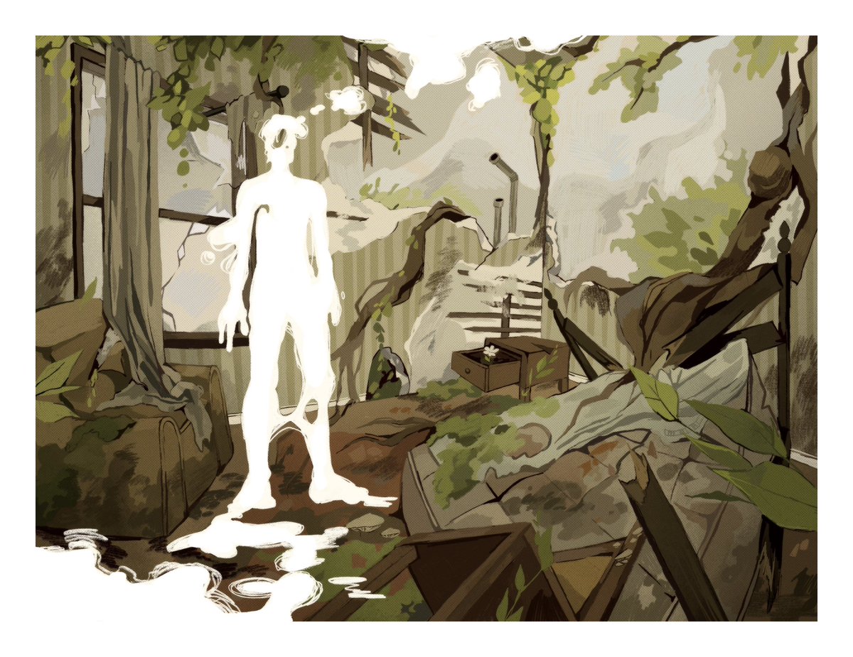 Absence #digitalart #procreate #illustration