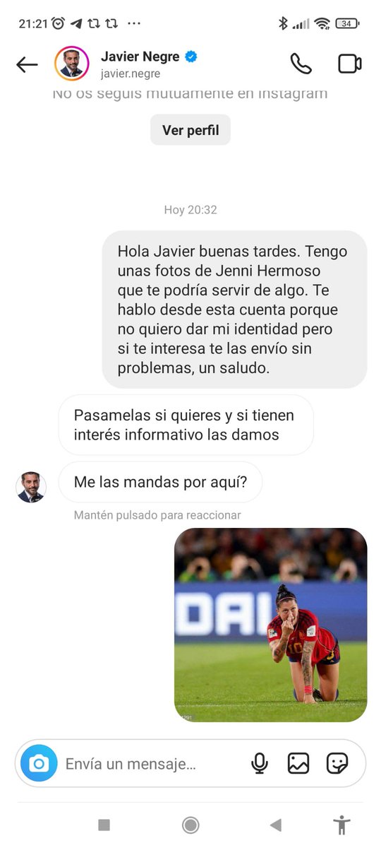 @javiernegre10 @manuelburque El de las “fotos' de la Jenny también te ha bloqueado, dice que lo tienes hasta los huevos , de tanto pedirle más fotos
😂😂😂😂😂😂, condenado y atontado 🤣🤣🤣🤣