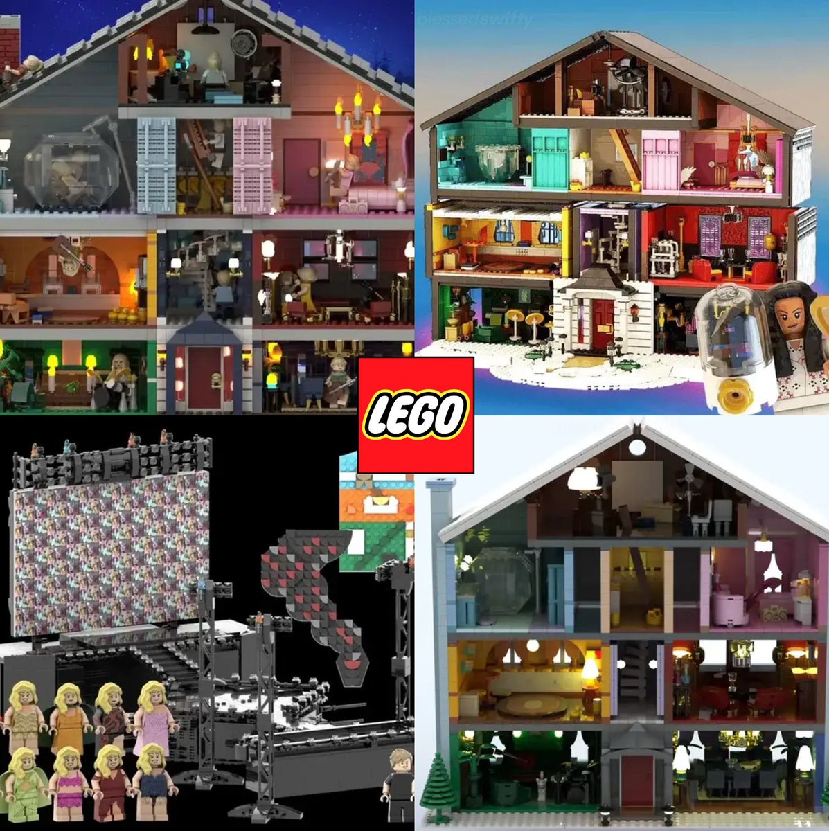 🚨 | LEGO could possible be releasing their long awaited ‘Taylor Swift Lover House’ Lego Set along with an ‘Eras Tour Inspired’ Lego Set!