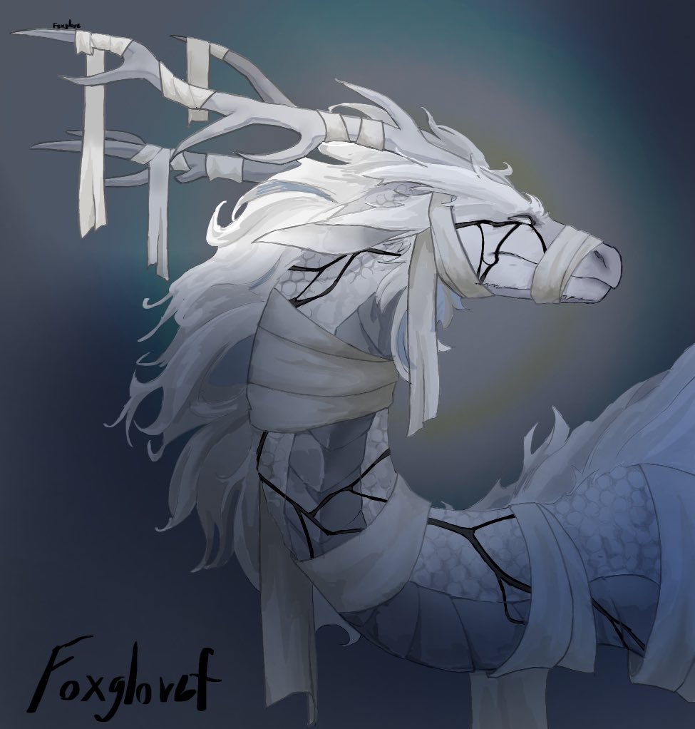 Foxglovef07's tweet photo. One of my Flight rising dragons #flightrising https://t.co/73fwBPOhx4