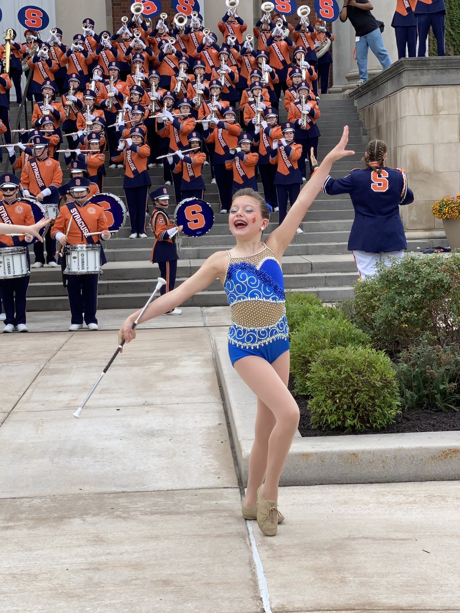 #cusegameday Looking at her future.