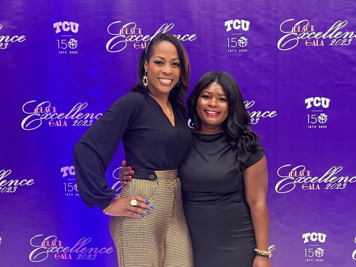 Blackness was a whole vibe at TCU's first Black Excellence Gala!💜 • • • • • #TCU #fashion #fashionstyle #style #WeekendVibes #love #elegant #beautiful #living