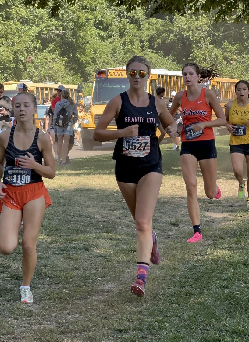 First to Finish Invite-
GC Warriors ran well
Landon Harris-30th 15:22
Lydia Harris-new PR