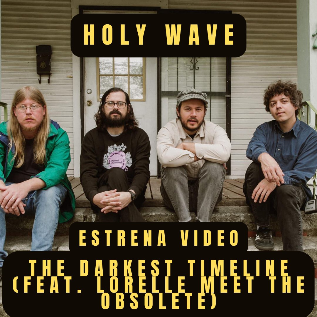 @Holy_Wave estrena su nuevo video 'The Darkest Timeline' junto del dúo mexicano, @ObsoleteLorelle Canción que se encuentra en su nuevo álbum 'Five of Cups' publicado el 04 de agosto por Suicide Squeeze Records . Puedes verlo en nuestro blog revistathe13th.blogspot.com/2023/09/video-…