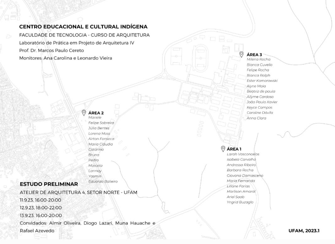 mcereto's tweet photo. Na próxima semana na @UFAM_ teremos a apresentação dos estudos preliminares dos alunos de LPA4 do curso de arquitetura da FT. O trabalho desenvolvido é sobre Escolas Indígenas e terá a participação dos arquitetos Almir de Oliveira, Diogo Lazari e Muna Hauache. https://t.co/JR5GKSBP1e