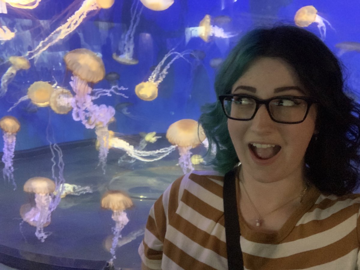 i touched a jellyfish + grass