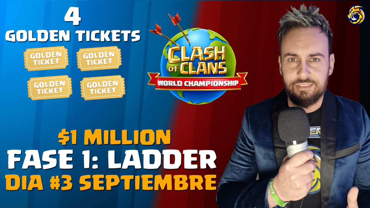 Sockers_'s tweet photo. 🔴LIVE 
➡️https://t.co/wy5EicmbYv
Clash of Clans World Cups. Ladder. 4 GOLDEN TICKETS
@ClashofClansJP
😵😵😵
Estamos en @Perumania2
Con los hispanos

RT 🔄 Please https://t.co/9xleumxwOb
