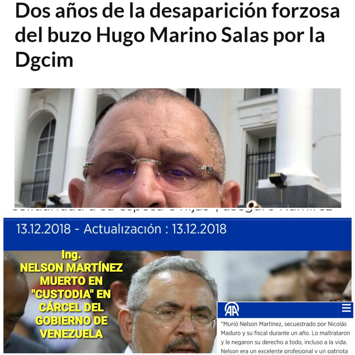 WalterDossier's tweet photo. .@IntlCrimCourt
Dolor en mi Venezuela:
En nada se diferencia de lo actual:
📛Ejecuciones extrajudiciales habiéndose RENDIDO el sujeto
📛Ejecuciones en custodia en cárceles
📛Inenarrables torturas
📛Supimos de preso: días en depósito de excrementos hasta la rodilla
📛Desaparecidos https://t.co/3qXRzskqBk